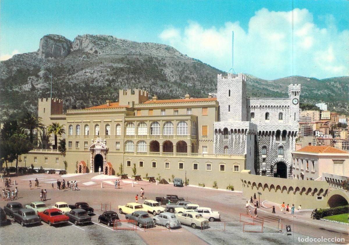 Postales: Postal del Palacio del Pr&iacute;ncipe en el Principado de M&oacute;naco