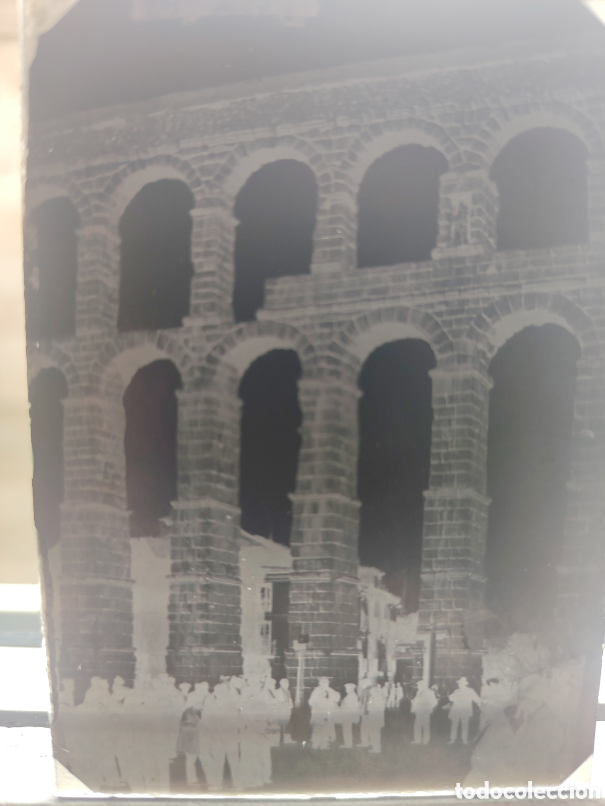 Postales: Clich&eacute; original Acueducto Segovia. Ediciones Arribas - Foto 1
