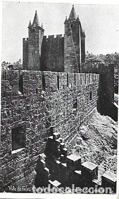 Postales: Portugal & Marcofilia, Vila da Feira, Castelo da Feira, Muralha do Poente, Lisboa 1947 (4089)