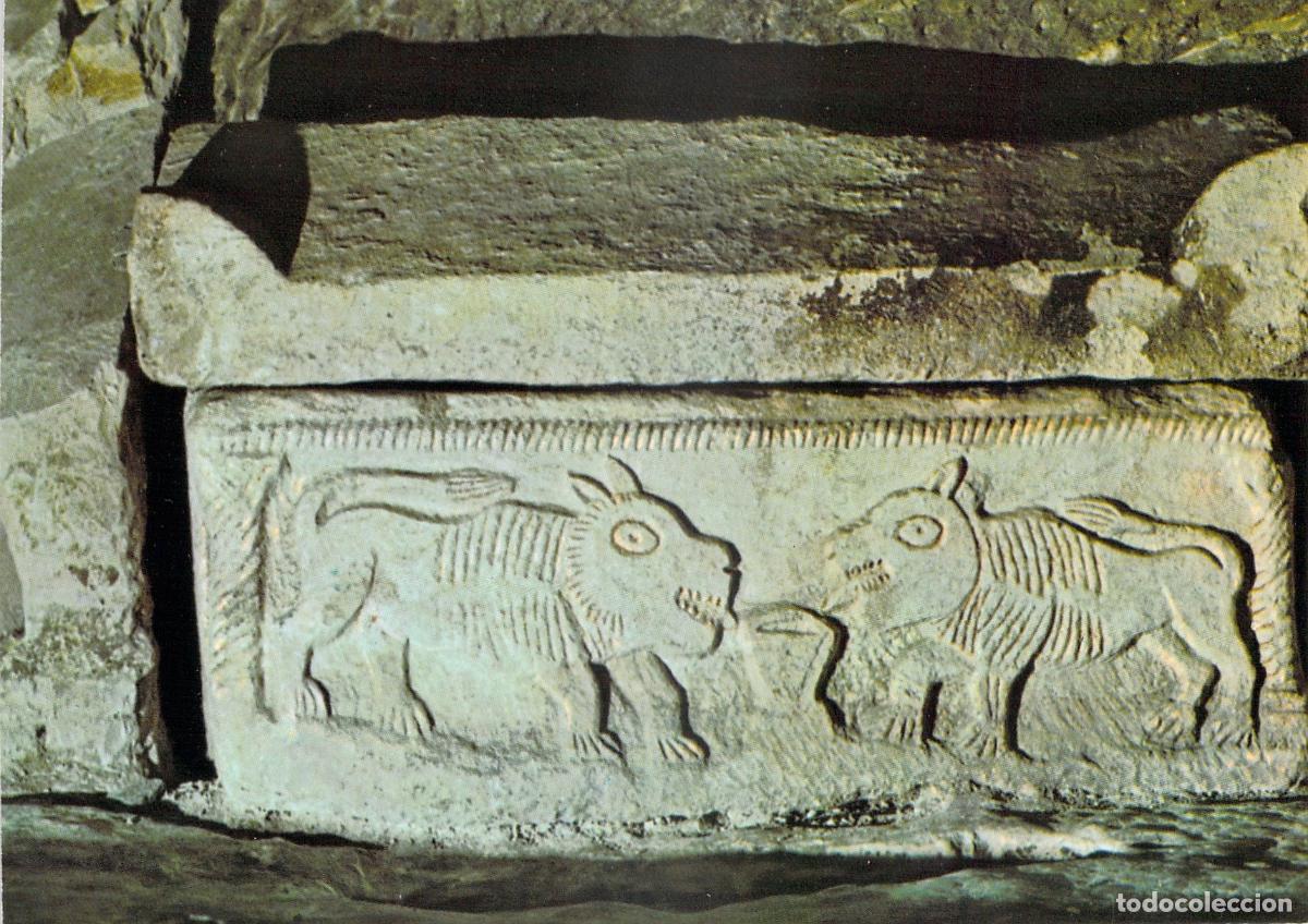 Postales: Postal del Sarc&oacute;fago de los Leones en Beth She'arim, Israel