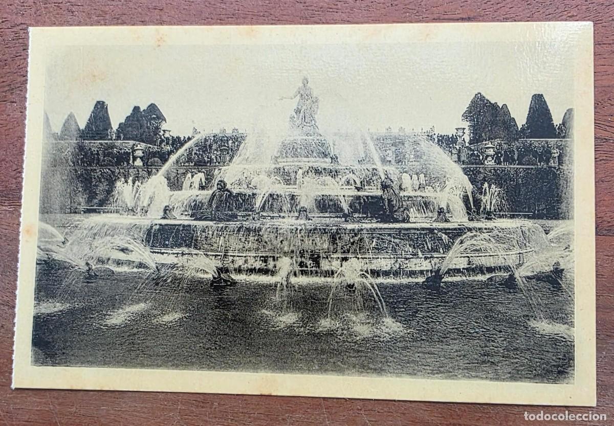 Postales: P.949 Postal antigua Ch&acirc;teau de Versailles Grandes Eaux Le Bassin de Latone N&ordm;72 Francia vintage