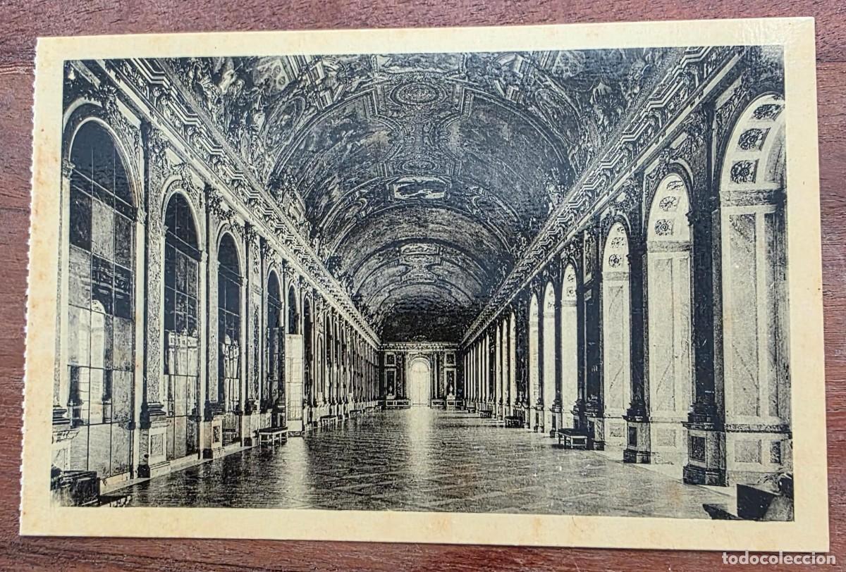Postcards: P.951 Postal antigua Ch&acirc;teau de Versailles La Galerie des Glaces N&ordm;49 Francia vintage original