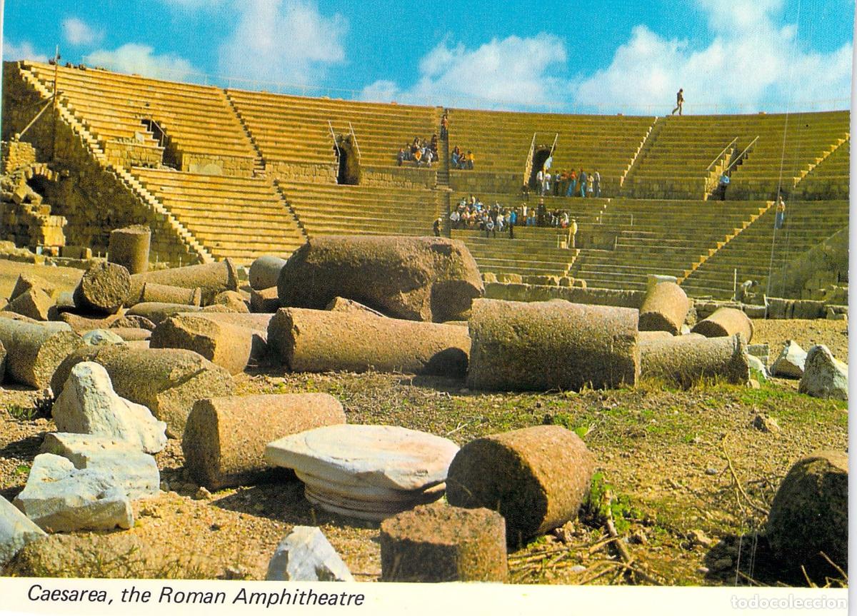 Postales: Postal de Cesarea Israel Anfiteatro Romano Antiguo