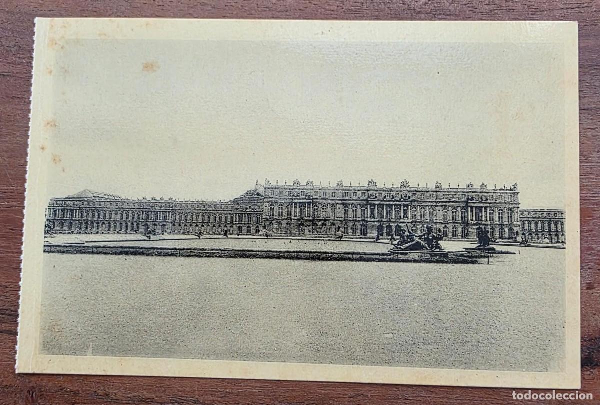 Postales: P.956 Postal antigua Ch&acirc;teau de Versailles Fachadas sobre los Jardines N&ordm;82 Francia vintage