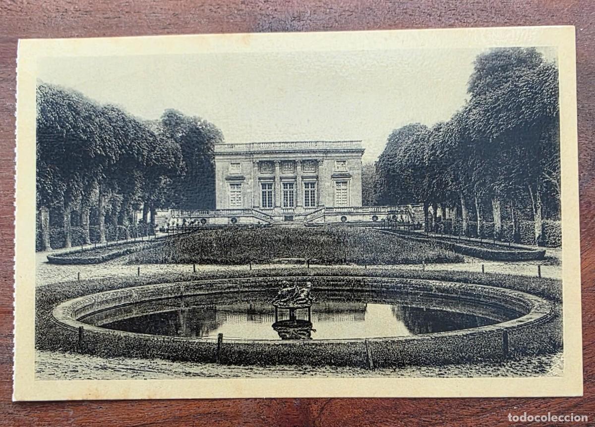 Postales: P.962 Postal Antigua Ch&acirc;teau de Versailles Petit Trianon Fa&ccedil;ade sur les Jardins Francia Vintage