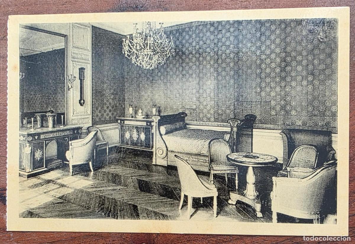 Postales: P.963 Postal Antigua Ch&acirc;teau de Versailles Grand Trianon Chambre de Napol&eacute;on Ier Francia Vintage