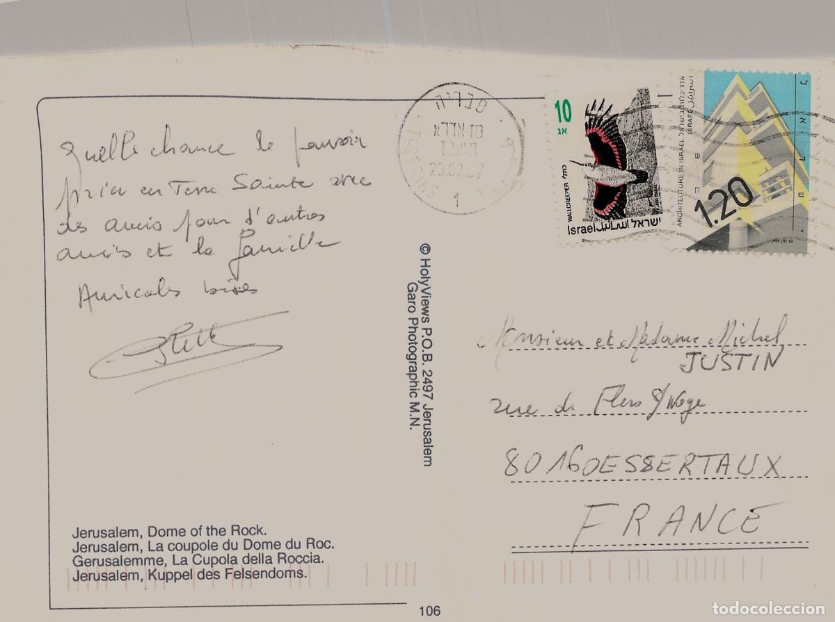Postales: Postal de Jerusal&eacute;n: La C&uacute;pula de la Roca y Arco de Piedra - Foto 2