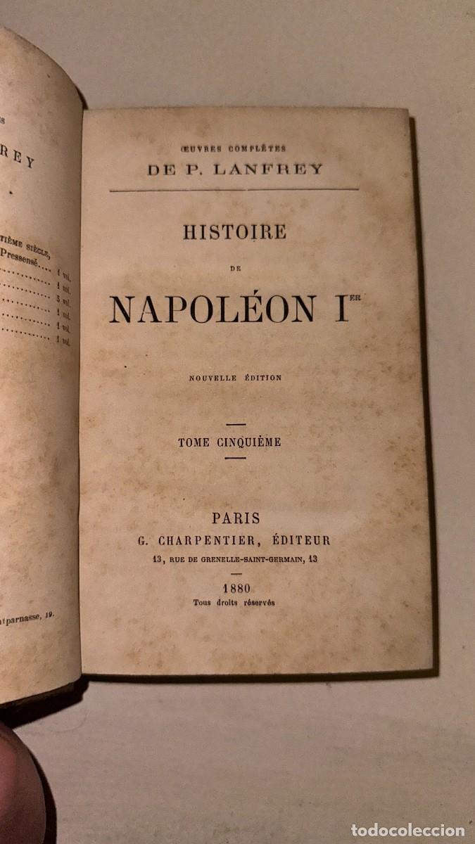 Postales: Histoire de Napol&eacute;on 1er (Tomos II y V) - Foto 3