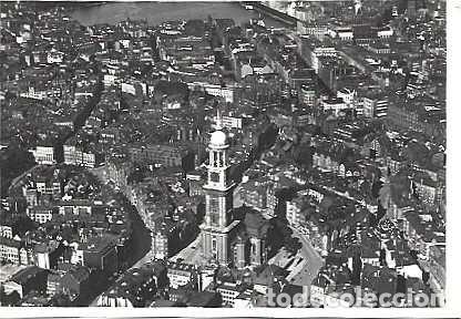 Postales: Alemanha ++ & Postal, Hamburgo, Vista a&eacute;rea de la Iglesia de San Miguel, Ed. Hans Andr&eacute;s (33)