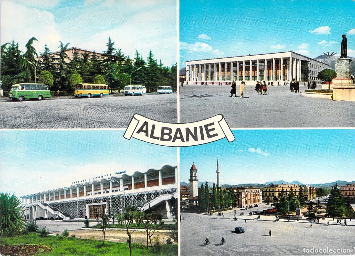 Postcards: Postal de Tirana, Albania - Vistas de la Ciudad y Monumentos