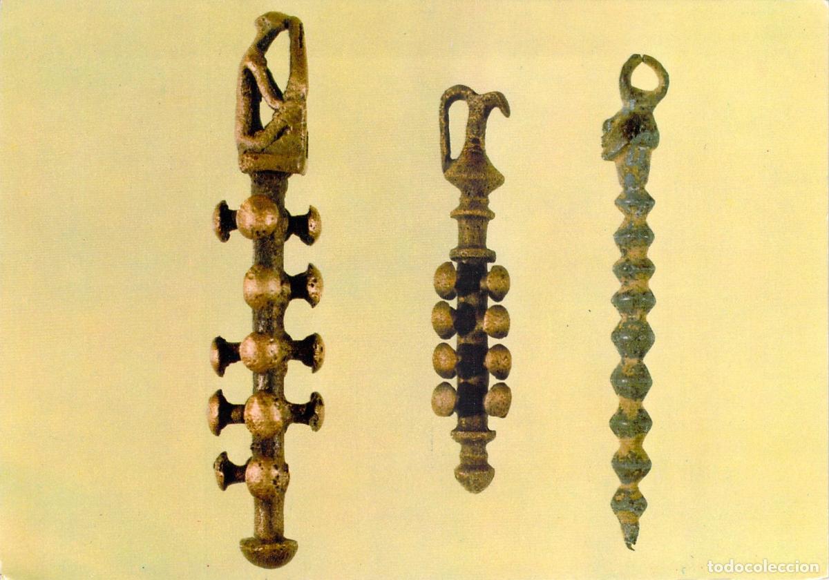 Cartes Postales: Postal de Artefactos Ilirios, Museo Arqueol&oacute;gico de Tirana, Albania
