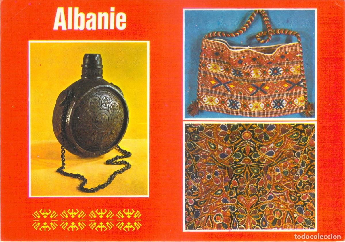 Cartes Postales: Postal de Albania Artefactos de la Cultura Antigua y Popular