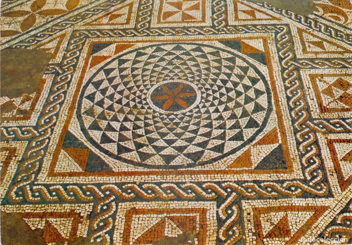 Postales: Postal de Mosaico Romano de Apollonia, Albania
