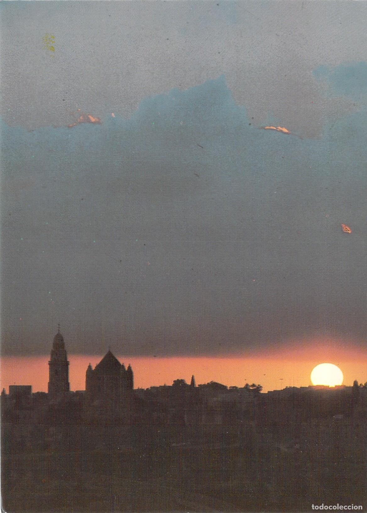 Postales: Postal de Atardecer sobre Jerusal&eacute;n, Israel
