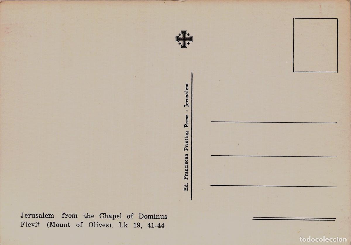 Postales: Postal de Jerusal&eacute;n desde la Capilla Dominus Flevit - Foto 2