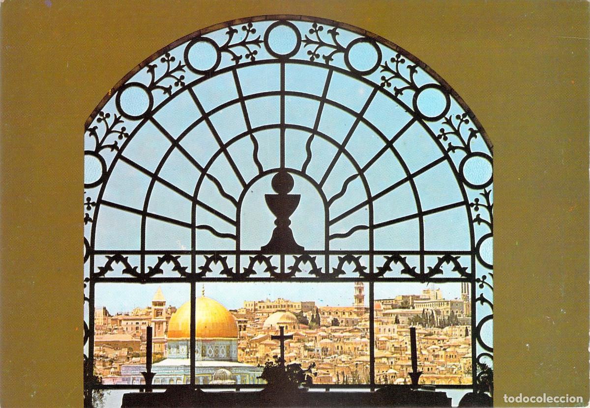 Postales: Postal de Jerusal&eacute;n desde la Capilla Dominus Flevit