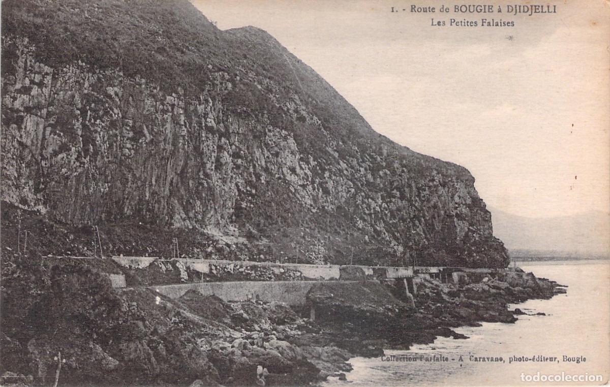 Postales: Postal de la Ruta entre Bougie y Djidjelli en Argelia
