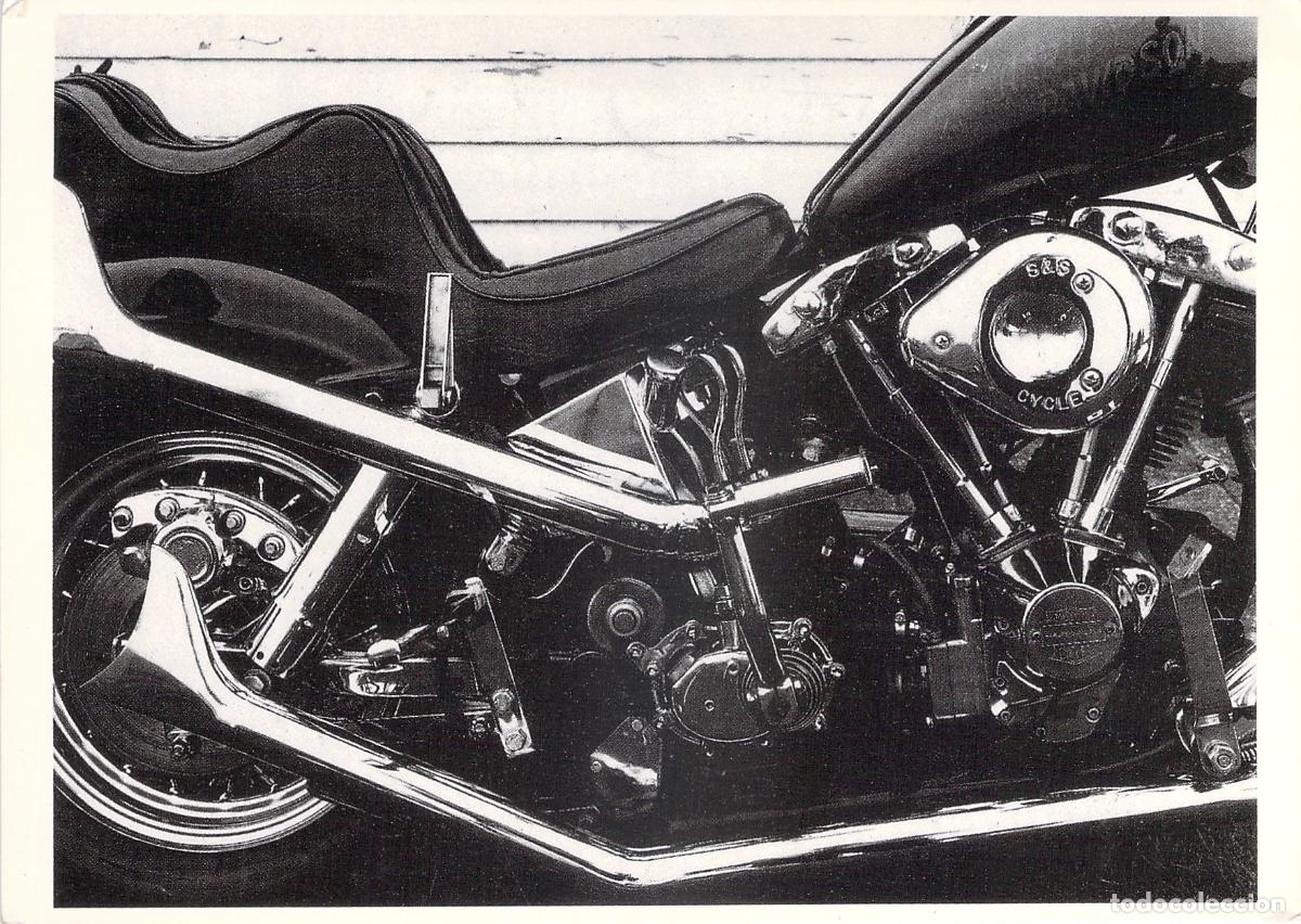 Postales: Postal de Motocicleta Harley Davidson Detalle de Motor Art Unlimited