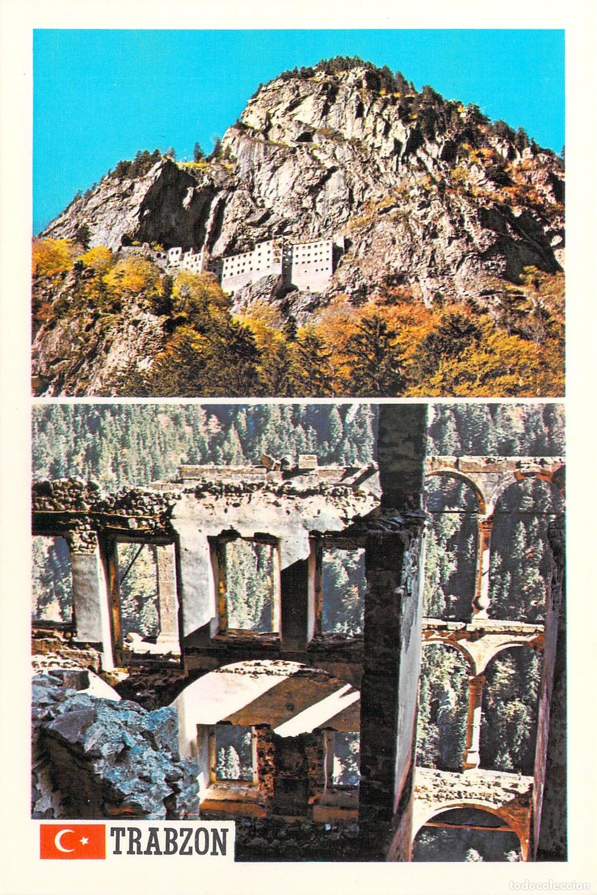 Postales: Postal del Monasterio de Sumela, Trabzon, Turqu&iacute;a