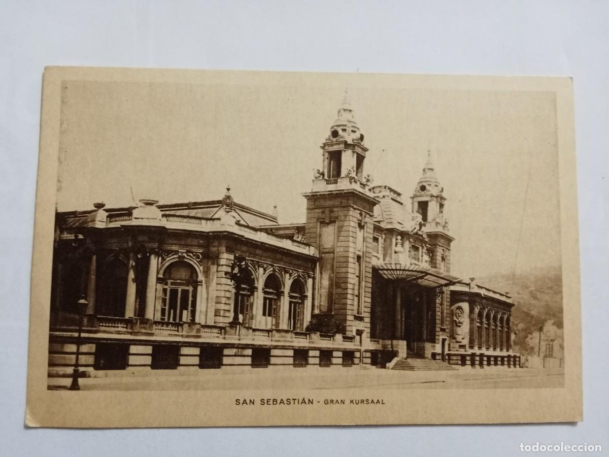 Postales: TARJETA POSTAL ANTIG&Uuml;A DEL GRAN CURSAL MAR&Iacute;TIMO DE SAN SEBASTIAN.