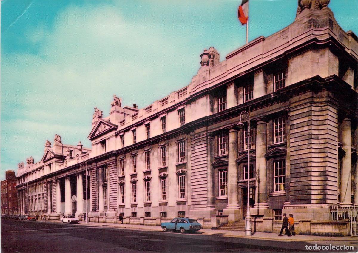 Postales: Postal de los Edificios Gubernamentales en Dubl&iacute;n, Irlanda