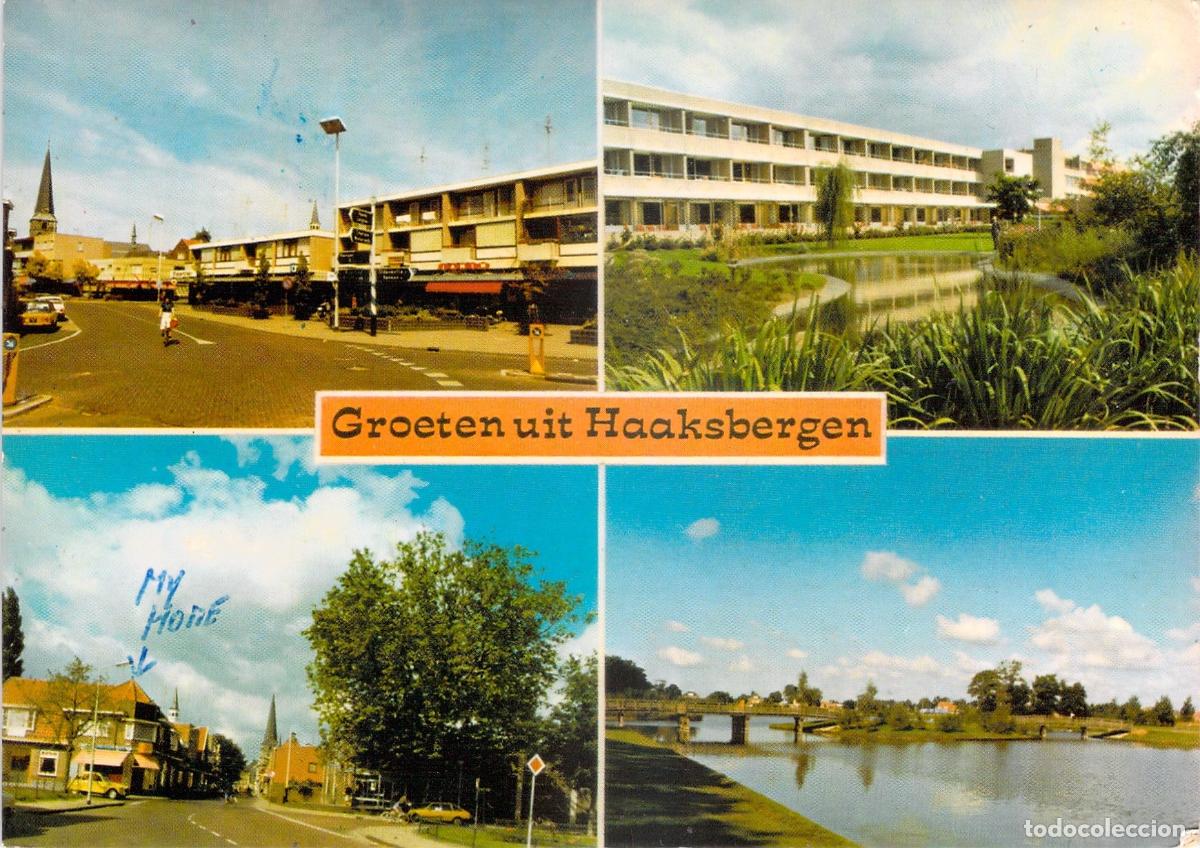 Postales: Postal de Haaksbergen Pa&iacute;ses Bajos Multivista Radioaficionado QSL