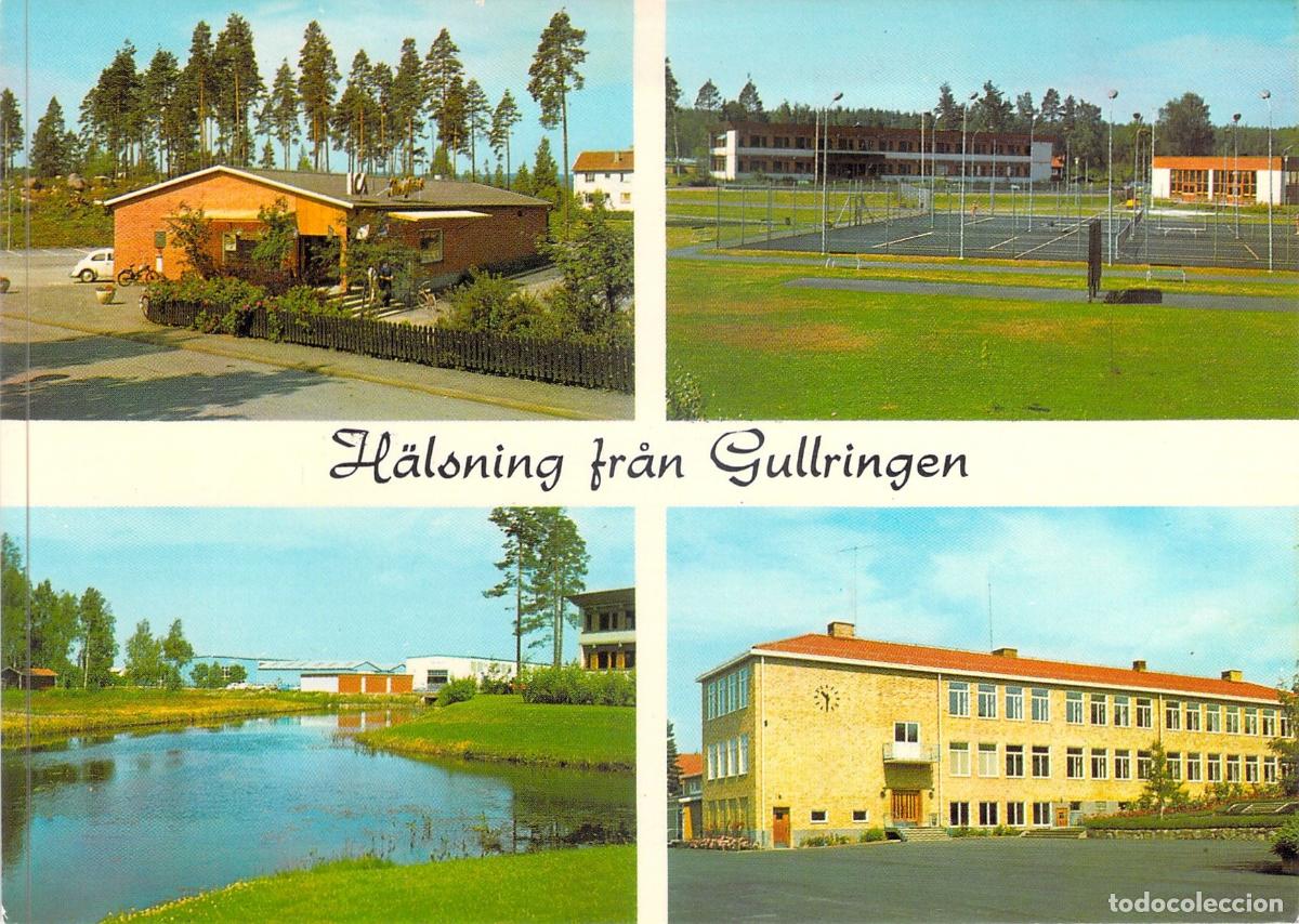 Postales: Postal de Gullringen, Suecia, con Vistas de la Ciudad