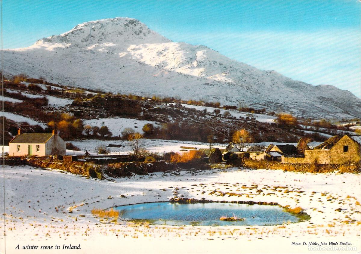 Postales: Postal de Paisaje Invernal en Irlanda - John Hinde Studios