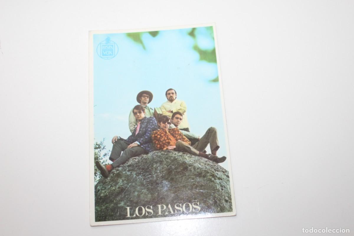 Postales: POSTAL GRUPO LOS PASOS POSTAL DISCOGRAFICA HISPAVOX