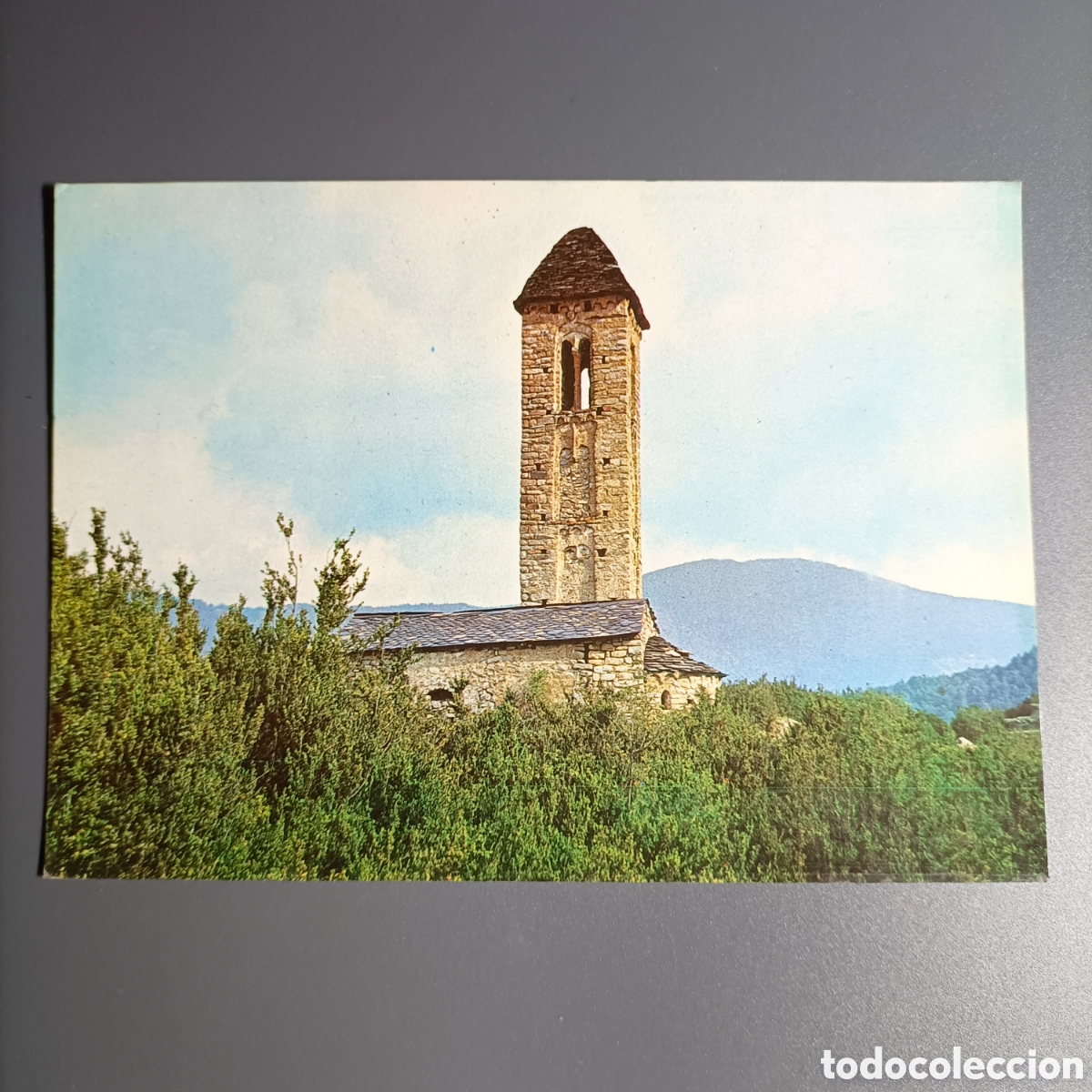 Postales: TARJETA POSTAL CIRCULADA. VALLS D'ANDORRA. SAN MIGUEL DE ENGOLASTERS