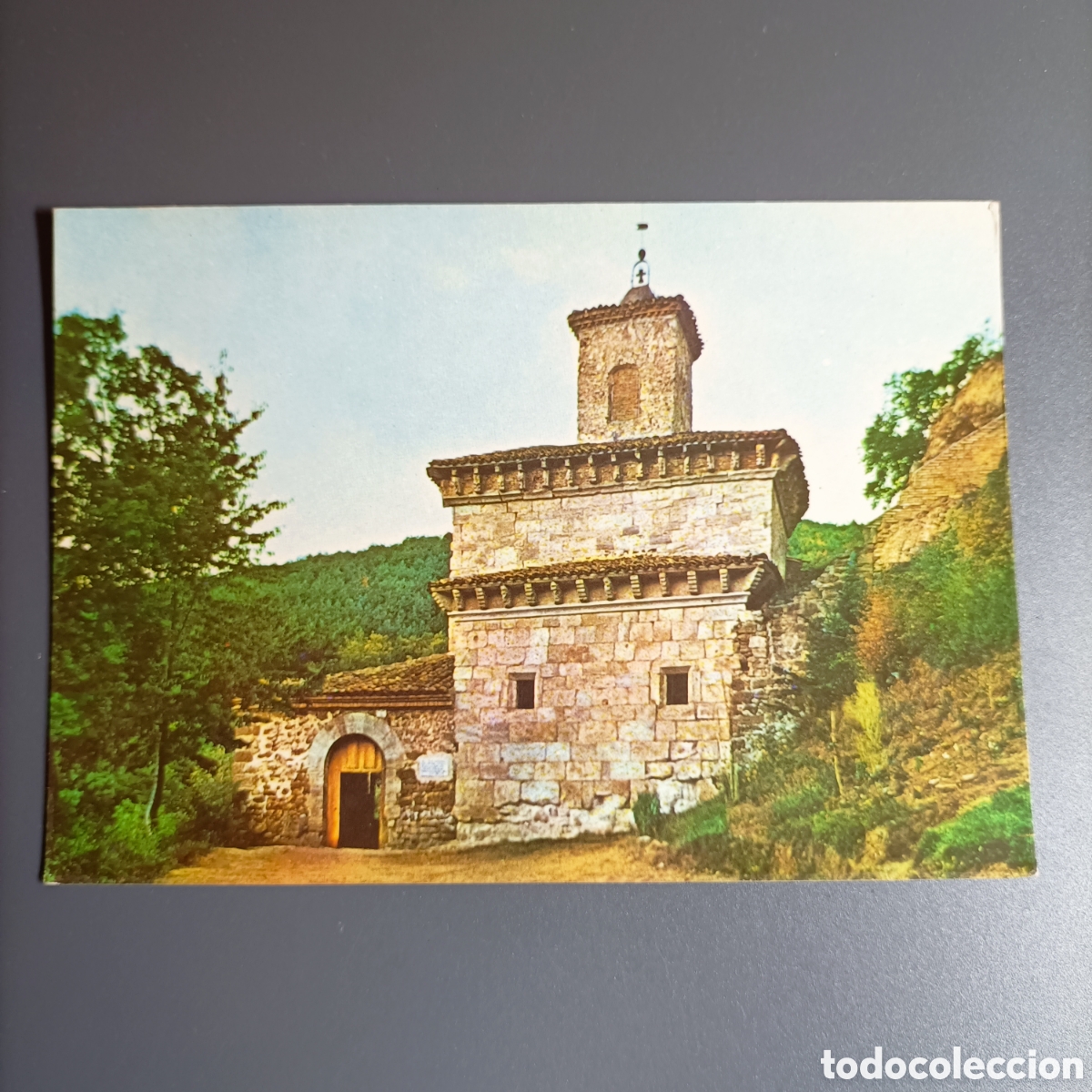 Postales: TARJETA POSTAL SIN CIRCULAR. SAN MILLAN DE LA GOGOLLA (LOGRO&Ntilde;O). MONASTERIO VISIG&Oacute;TICO. MOZARABE SUS