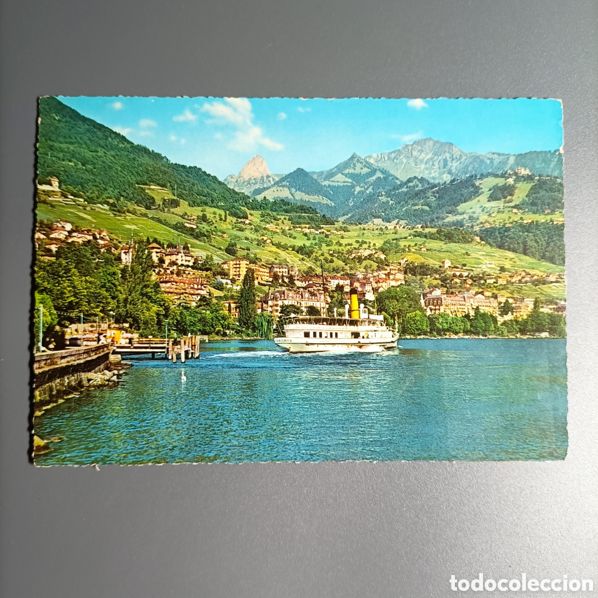 Postales: TARJETA POSTAL CIRCULADA. KRUGER 958/1 - MONTREUX. BAIE DE CLARENS
