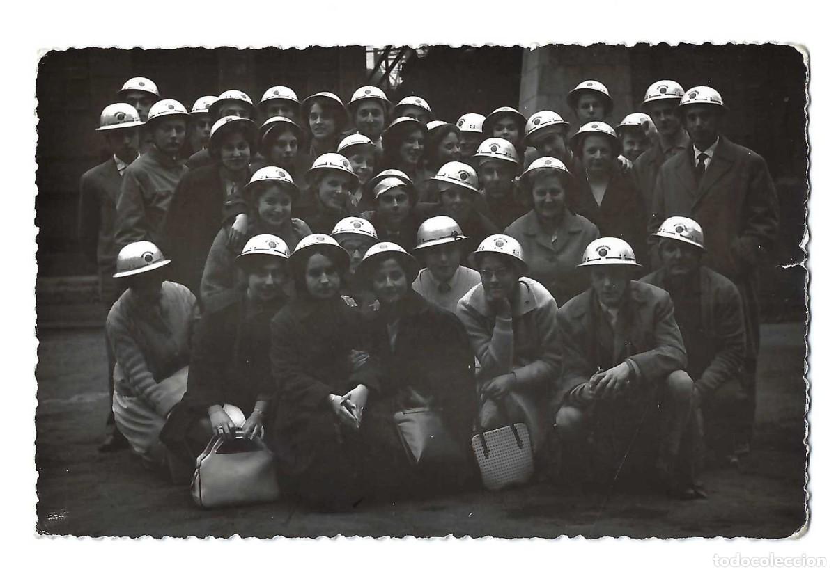 Postales: FOTO POSTAL SIN IMPRESION EN EL REVERSO- EXCURSION AL NORTE DE ESPA&Ntilde;A. ALTOS HORNOS DE BARACALDO