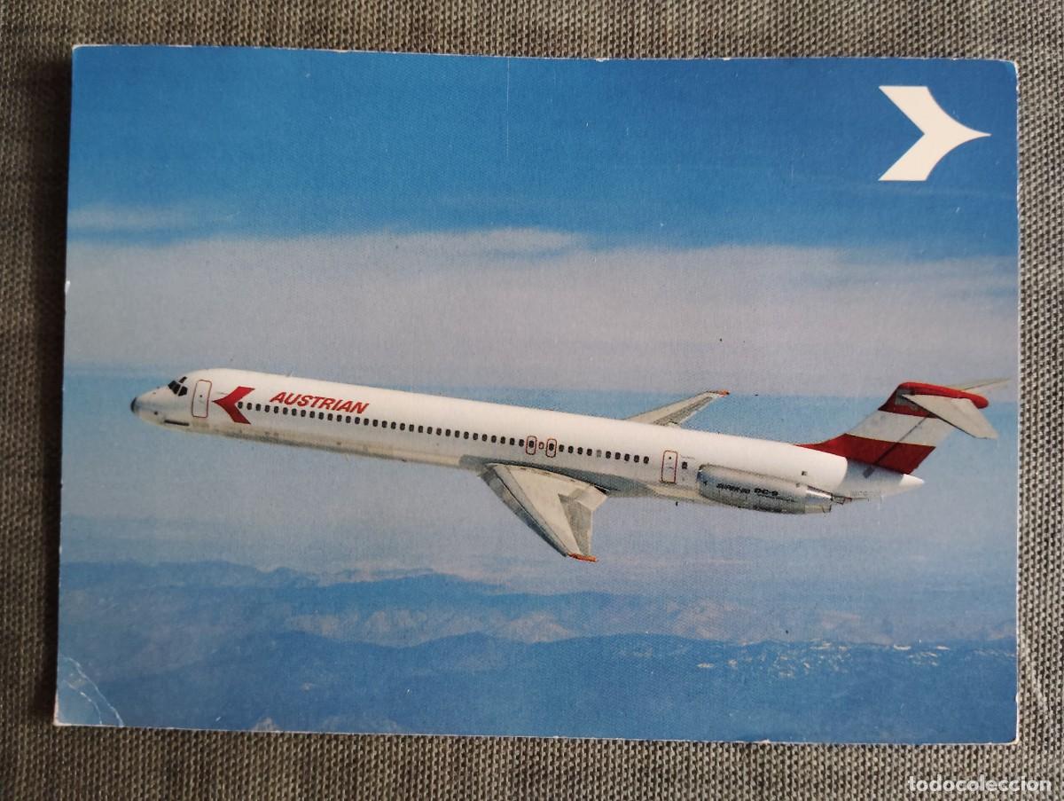 Postales: POSTAL OFICIAL. - AUSTRIAN AIRLINES -.SIN CIRCULAR ENVIO INCLUIDO .