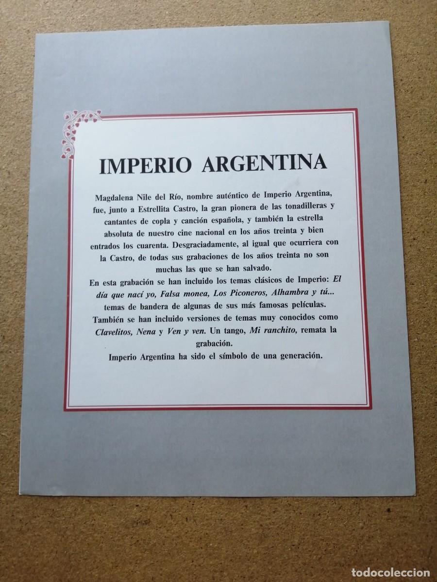Postales: LAMINA. IMPERIO ARGENTINA - Foto 2