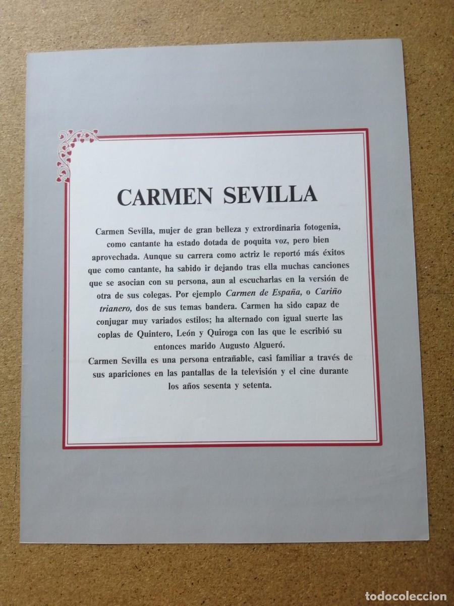 Postales: LAMINA. CARMEN SEVILLA - Foto 2
