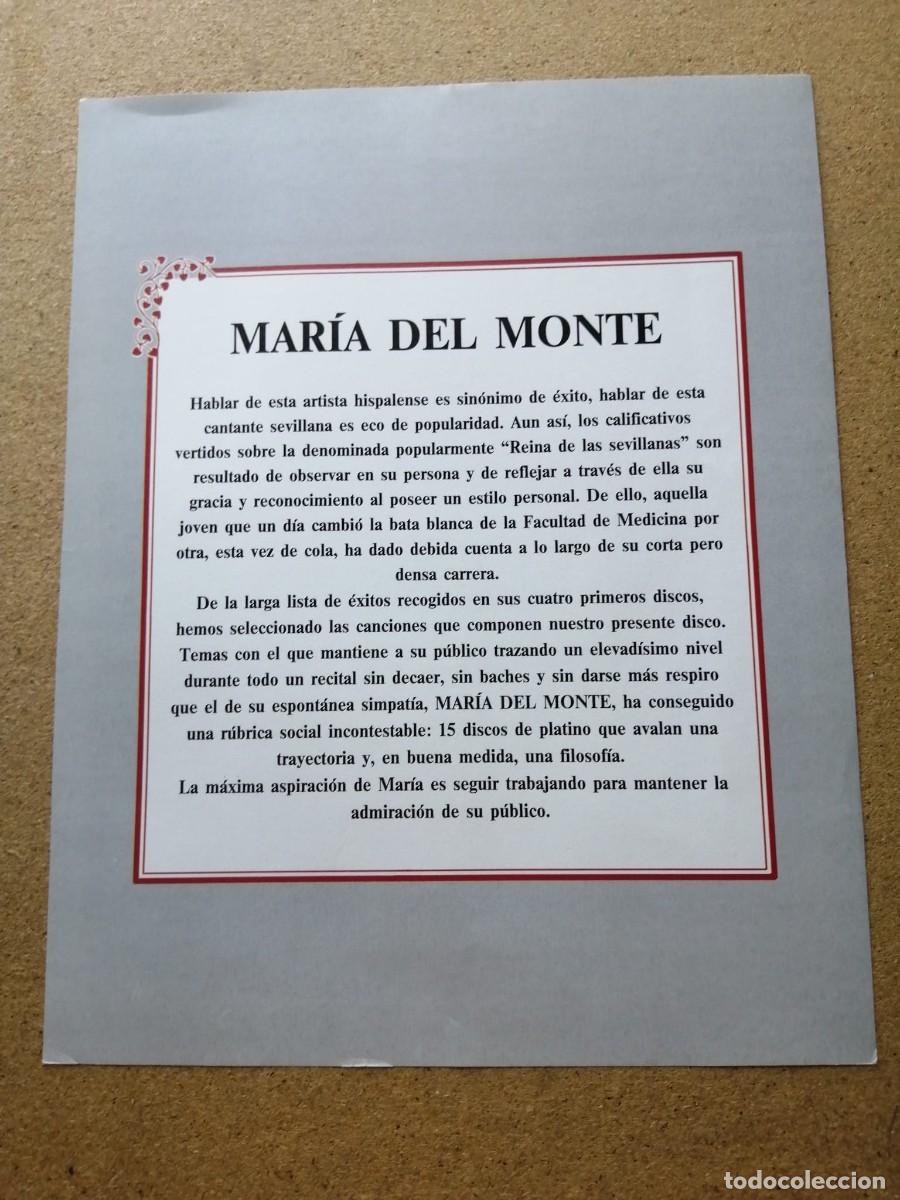 Postales: LAMINA. MARIA DEL MONTE - Foto 2