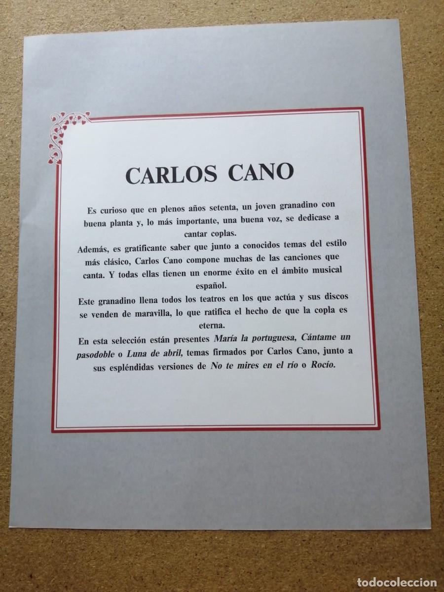 Postales: LAMINA. CARLOS CANO. - Foto 2