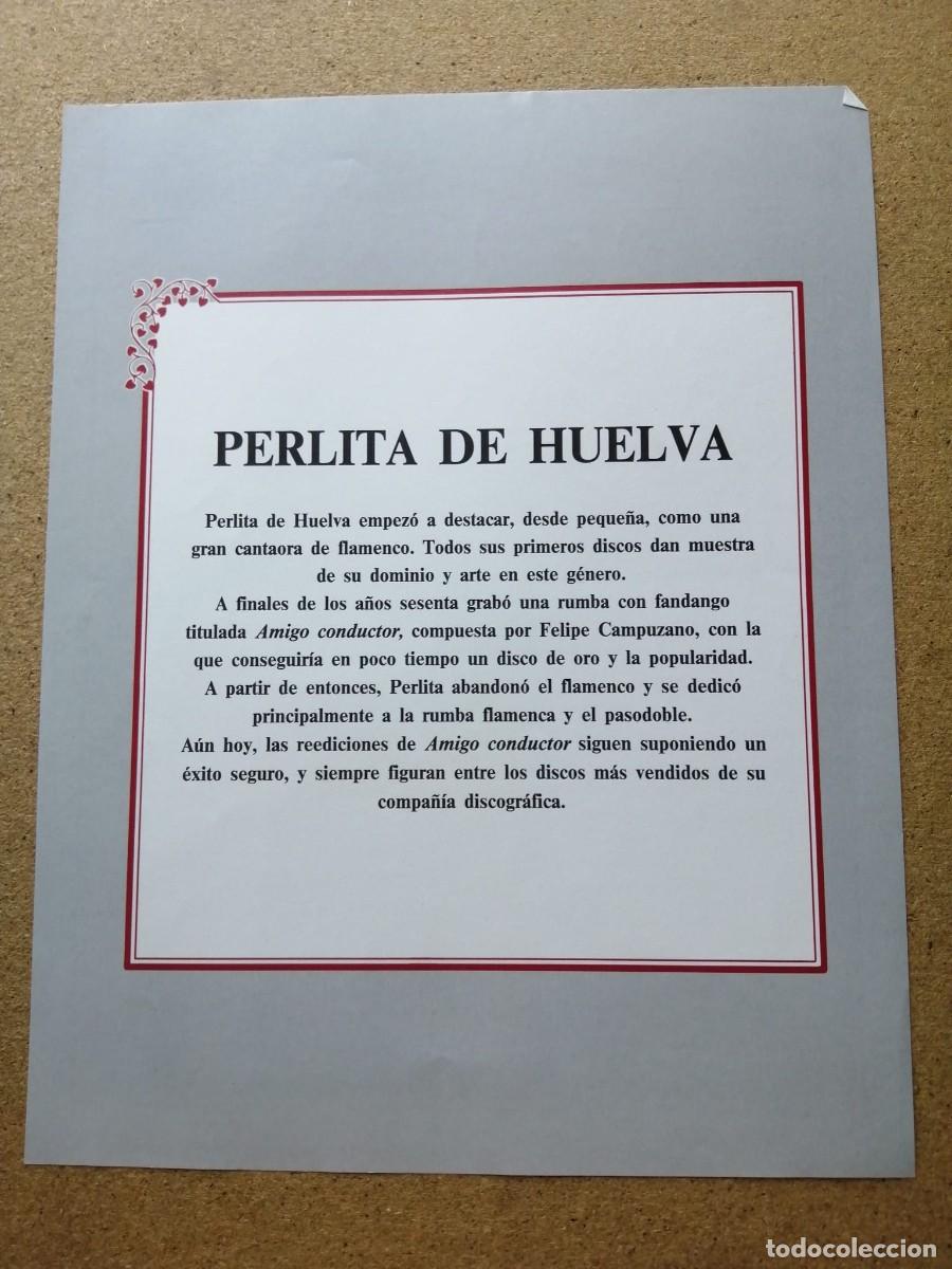 Postales: LAMINA. PERLITA DE HUELVA - Foto 2
