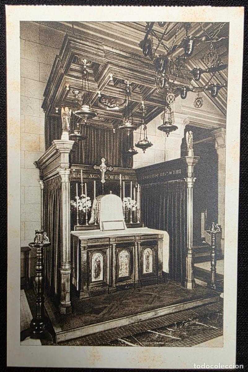 Postales: P.994 Antigua tarjeta postal altar del Sant&iacute;simo Mare de D&eacute;u de la Salut Sabadell Fournier
