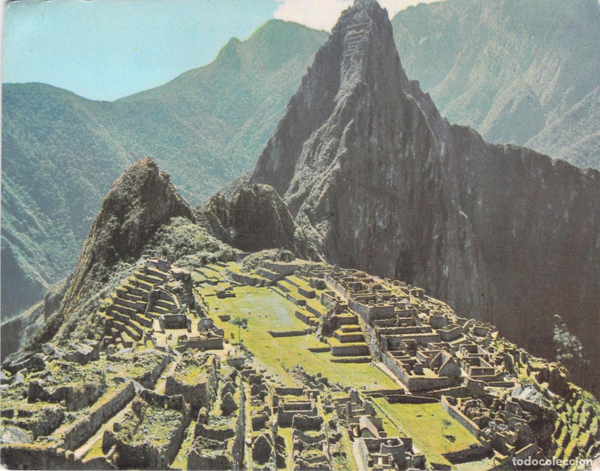 Postales: Postal de Machu Picchu, Vista Panor&aacute;mica de las Ruinas Incas, Per&uacute;