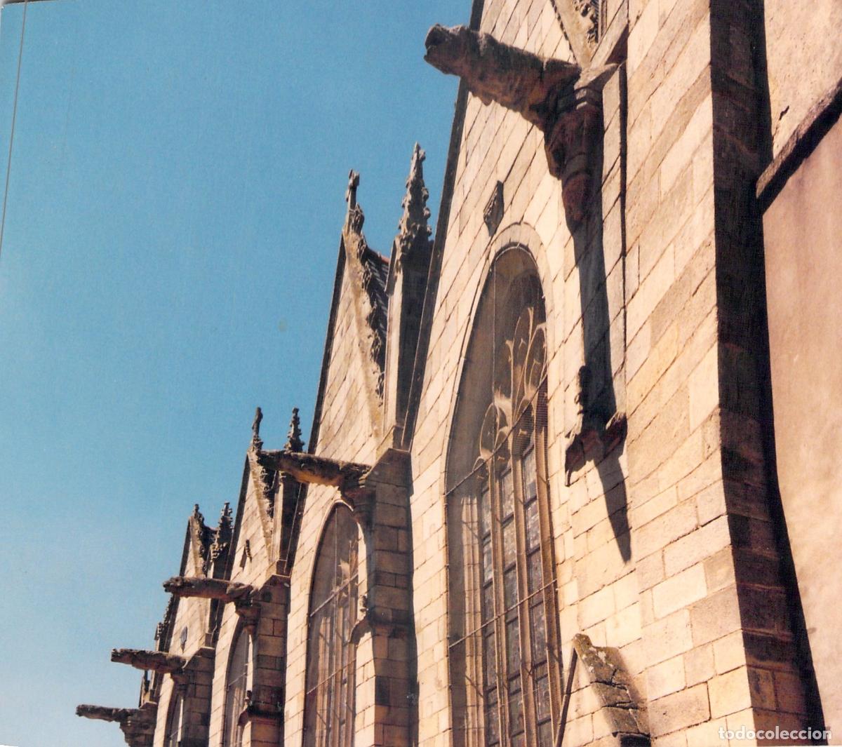 Postales: Postal de G&aacute;rgolas y Fachada de Catedral G&oacute;tica