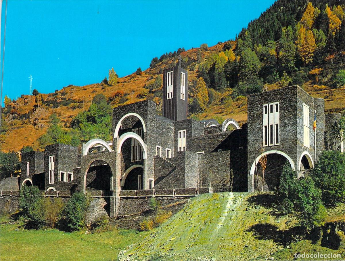 Postcards: Postal Ermita Virgen de Meritxell, Andorra - Arquitectura Ricardo Bofill