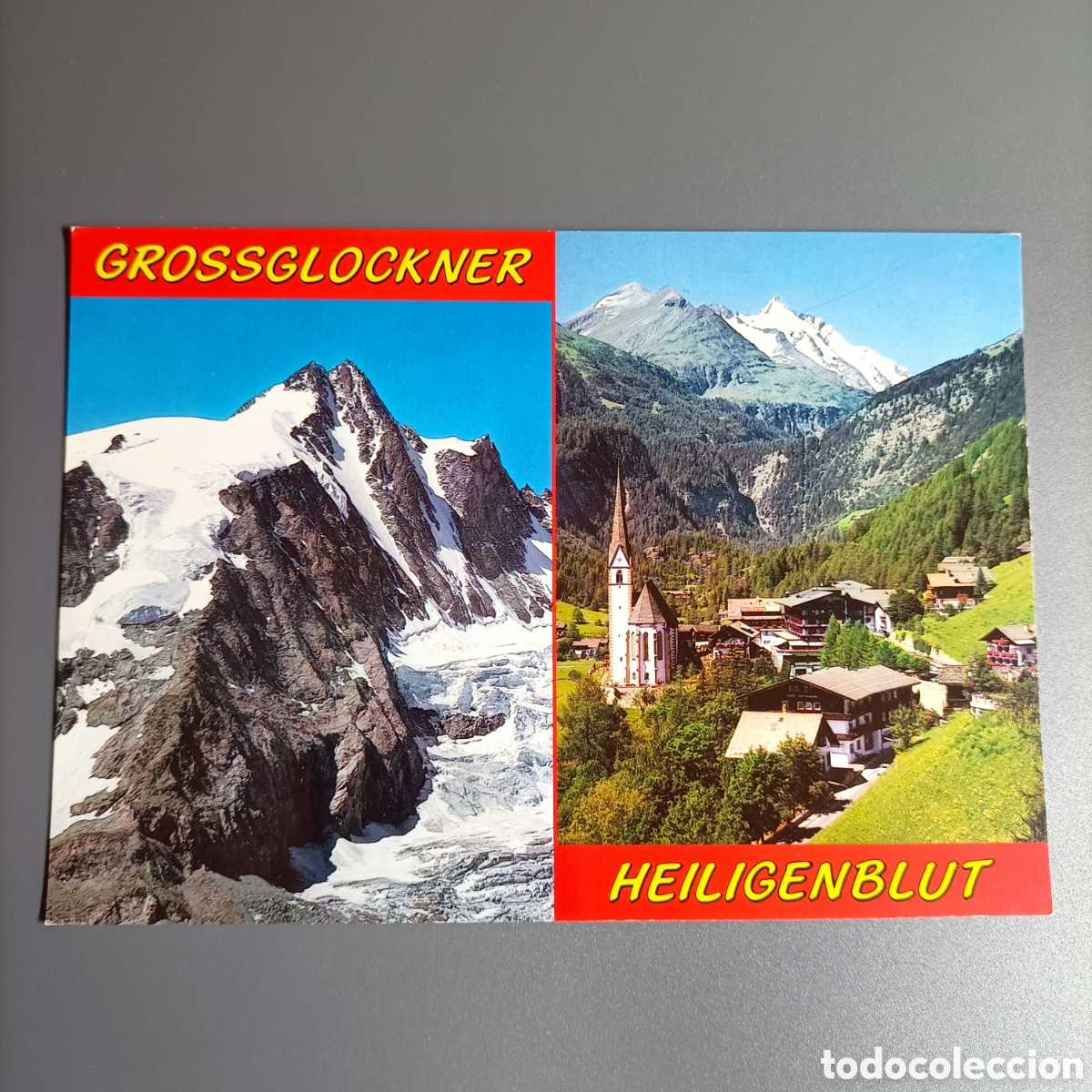 Postales: TARJETA POSTAL SIN CIRCULAR. GROSGLOCKNER - HEILIGENBLUT