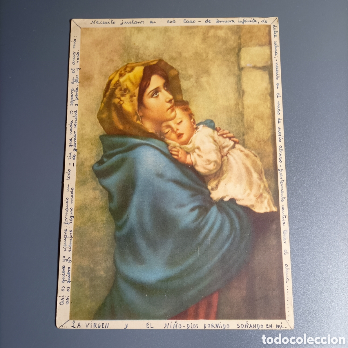 Postais: ANTIGUA POSTAL ESCRITA №9 MADONNA, FERRUZZI