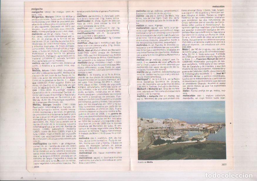 Postales: Lamina Puerto de Melilla -