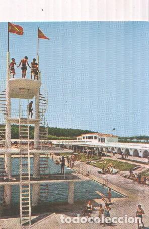 Postales: Postal:23666: La Toja-Piscina del Balneario -