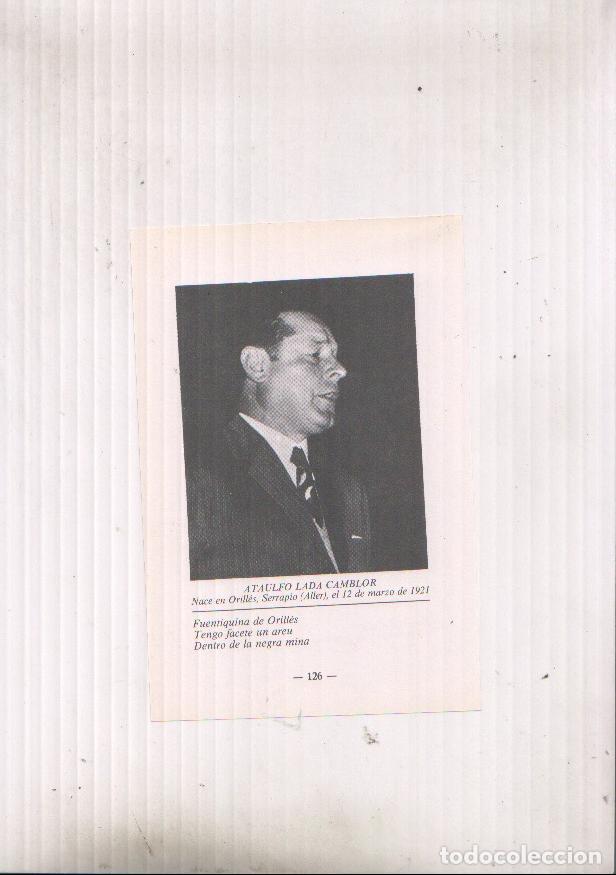 Postales: Artistas de la cancion asturiana: lamina 23: Ataulfo Lada Camblor