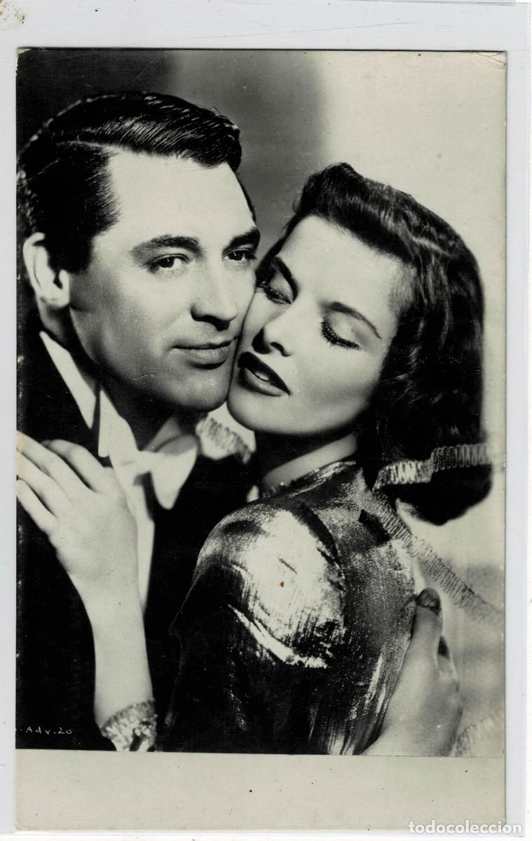 Postales: POSTAL DE CINE N&ordm; 1121: DE KATHERINE HEPBURN Y GARY GRANT. P-CINE-1643