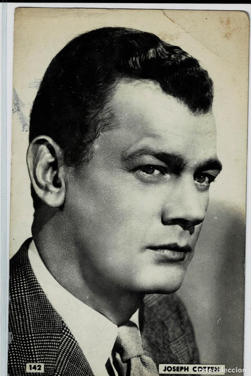 Postales: POSTAL DE CINE N&ordm; 142: DE JOSEPH COTTEN. P-CINE-1648